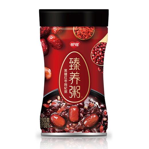 银鹭 臻养黑糖红枣枸杞粥 280g/罐 商品图0