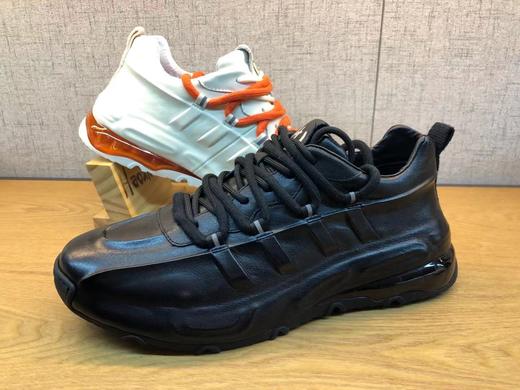 秋冬新品时尚休闲真皮系带青年男单鞋11325795 商品图2