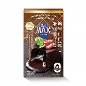 盒马 MAX 熔岩可可流心蛋糕预拌粉 200g*6