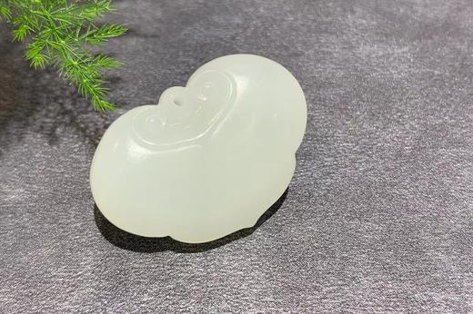 【御珠宫坊】羊脂白玉如意锁 商品图4