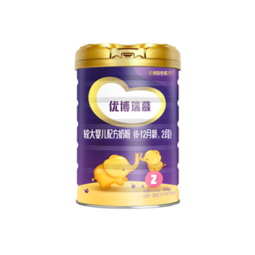 圣元优博瑞慕2段较大婴儿配方奶粉900g