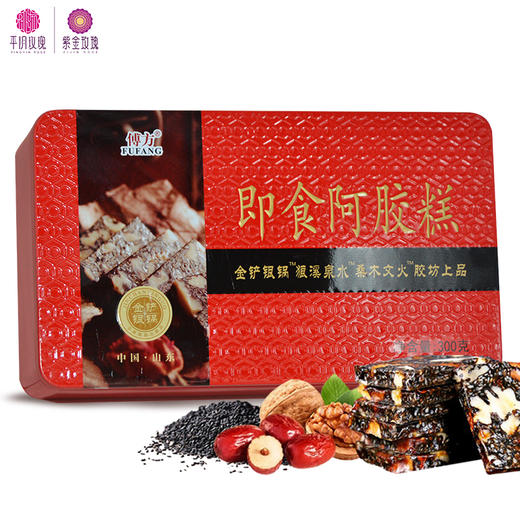 即食阿胶糕礼盒300g*2铁盒款 商品图2