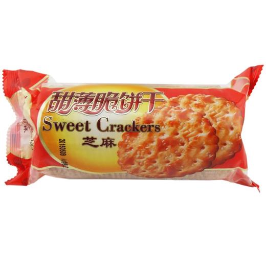 嘉士利 甜薄脆饼干芝麻味 215g/包 商品图0