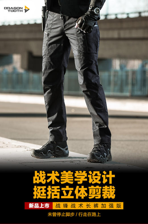 龙牙战锋战术长裤加强版户外工装裤作训裤男 商品图0