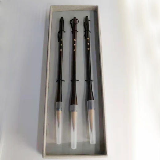黑檀狼毫毛笔（单支） 商品图1