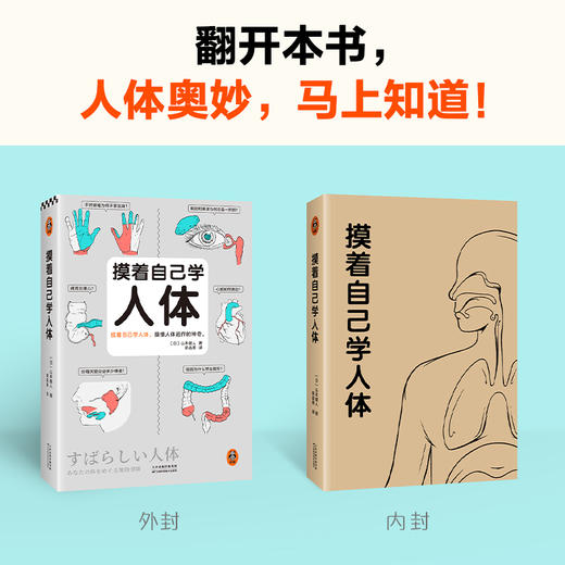 读客摸着自己学人体 摸懂人体运作的神奇 山本健人 人体奥秘 医学 商品图5