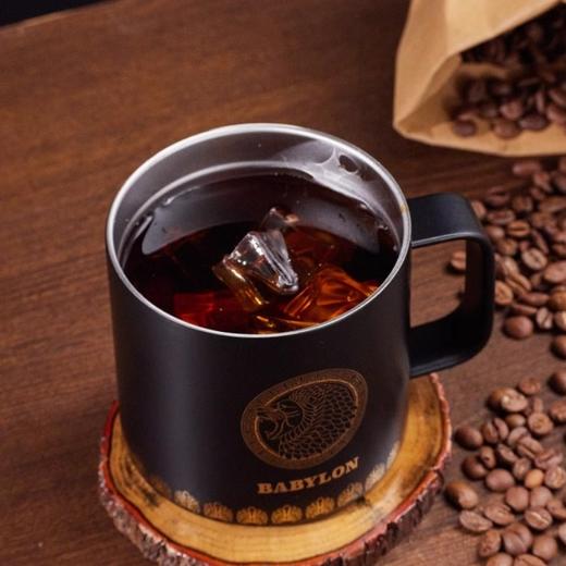 大英博物馆东方文明系列 亚述狮子不锈钢大容量把手保冷保温杯450ml 商品图1