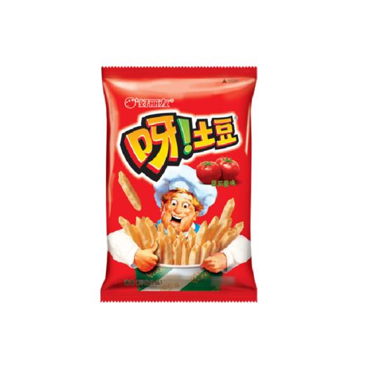 好丽友呀土豆蕃茄酱味天然薯片40g 商品图0