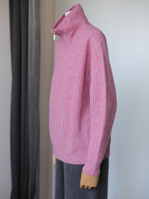 MAISON COVET 粉色高领毛衣 商品图10