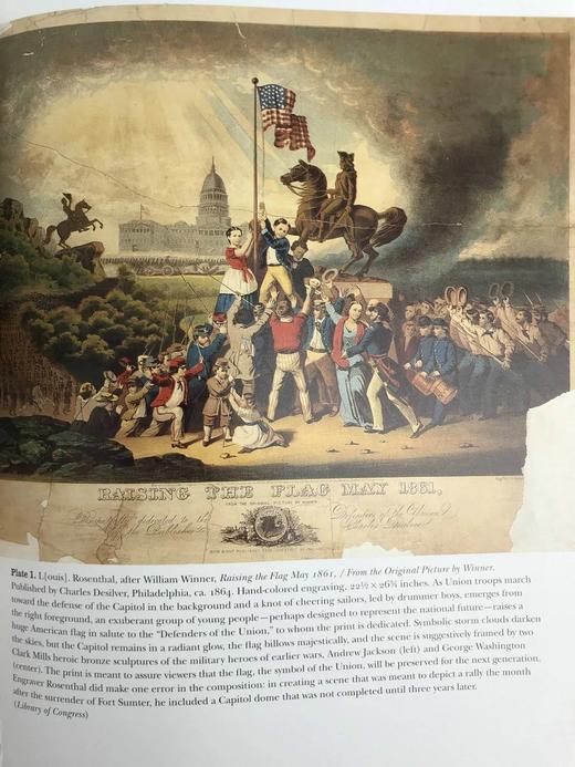 联邦印象：美国内战时期北方流行版画 近150幅插图 精装16开 商品图12