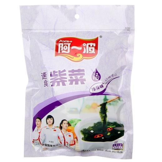 阿一波 排骨味紫菜汤 62g/袋 商品图0
