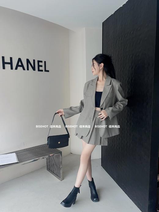 新品女士加绒粗跟防水台矮靴962B35526（W） 商品图7