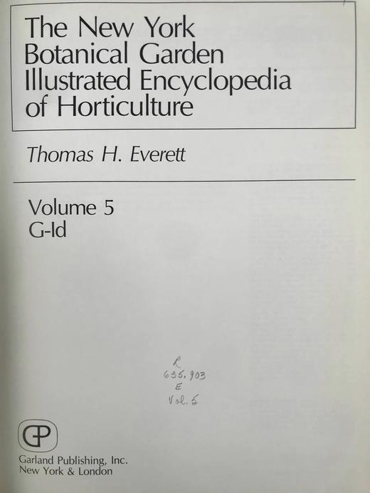 纽约植物园图解园艺百科全书（卷5） 数百幅插图 精装大16开 商品图2