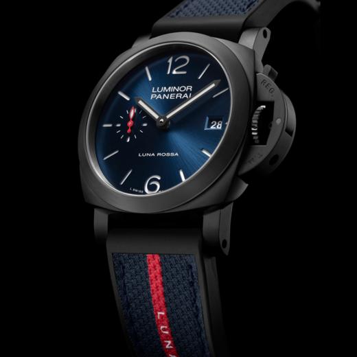 沛纳海 Panerai Luminor庐米诺Quaranta Steel DLC Luna Rossa腕表 PAM01408 商品图1