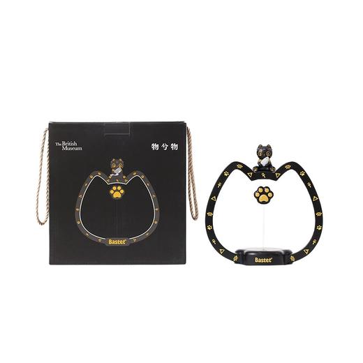 大英博物馆 盖亚·安德森猫和她的朋友们系列 萌猫摸鱼磁吸悬浮感应小夜灯摆件礼盒 商品图4