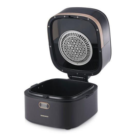 大宇（DAEWOO）空气炸锅家用大容量多功能智能可视电炸锅DYKZ-8016E 莫兰迪灰色 商品图9