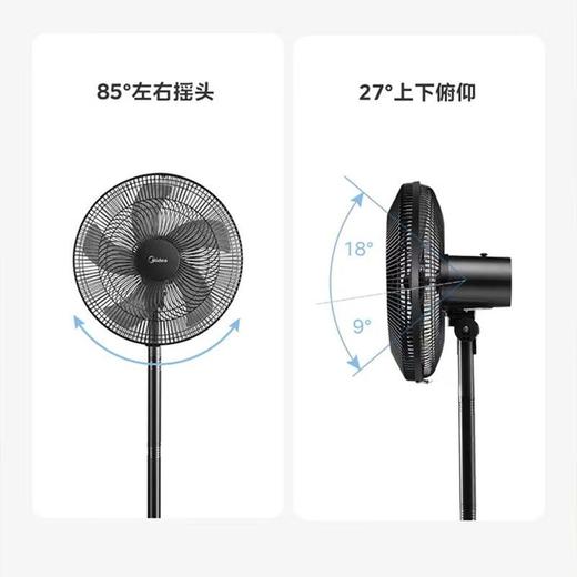 美的5叶机械落地扇 FSA40UE（需自行安装） 商品图3