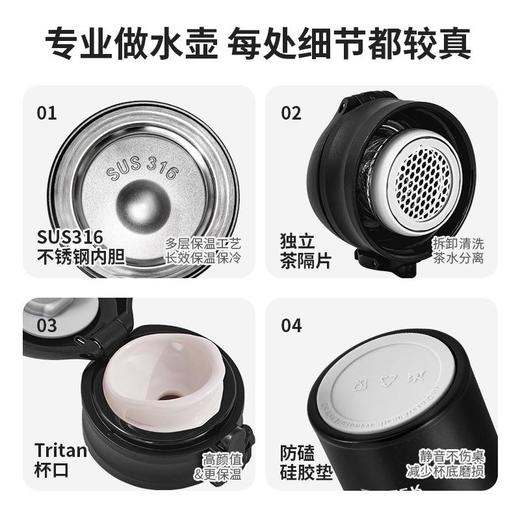 迷你口袋杯女生简约316不锈钢保温杯便携弹盖运动水杯礼品刻 商品图3