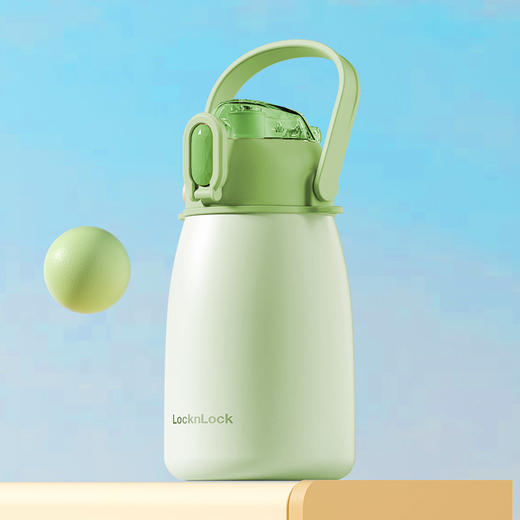 LHC3312GRN 乐扣乐扣 墩墩大肚保温杯1.5L（绿） 商品图4