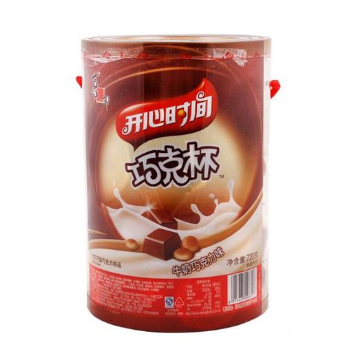 喜之郎 开心时间巧克杯 720g/桶 商品图0