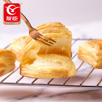 友臣奶酪千层面包500g早餐吐司口袋软面包办公室零食休闲小零食 商品图1