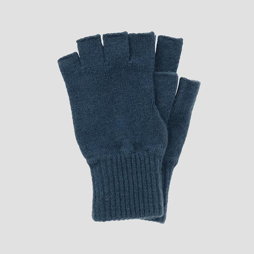 MHL CUT OFF GLOVE 女式纯色露指保暖手套 商品图3