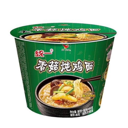 统一  香菇炖鸡面 105g/桶 商品图0