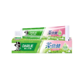 黑人茶倍健茉莉白茶牙膏140g/支