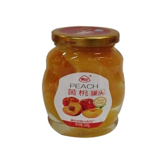 雅山糖水黄桃罐头248g/瓶 商品图0