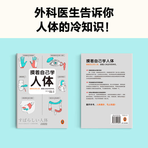 读客摸着自己学人体 摸懂人体运作的神奇 山本健人 人体奥秘 医学 商品图2