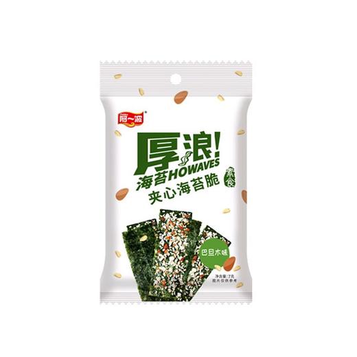 阿一波 厚浪海苔夹心海苔脆巴旦木 12g/包 商品图0
