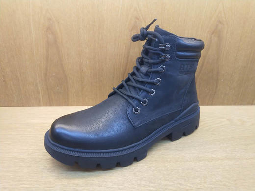 豪行真皮马丁靴11362301时尚系带男士鞋休闲单靴 商品图1