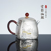 子佩集S999银【云影仙踪】嵌金提梁壶小茶壶公道杯摆件茶杯摆件茶具套装【ZJ011】【ZJ002】【ZJ003】【ZJ013】原创作品2311 商品缩略图4