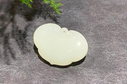 【御珠宫坊】羊脂白玉如意锁 商品图2