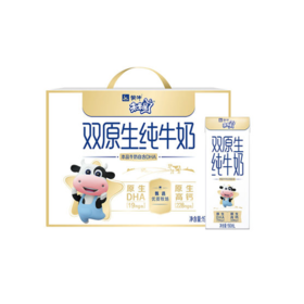 蒙牛未来星双原生纯牛奶190ml*12