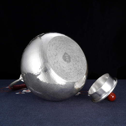 子佩集S999银【如意令】嵌金提梁壶小茶壶公道杯摆件茶杯摆件茶具套装【ZJ007】【ZJ005】【ZJ006】【ZJ012】2311 商品图5