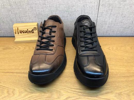 冬季新品11456758时尚休闲真皮加绒男棉鞋 商品图2