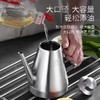 304不锈钢油壶欧式防尘防虫防漏控油壶厨房酱油醋瓶调料瓶大容量 商品缩略图2