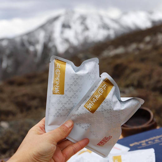 藏地干货｜五行养生 野生灵芝 五色灵芝茶包 简单便捷 商品图2