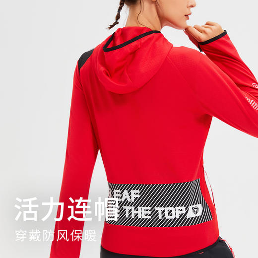 【上新】秋冬速干透气舒适户外运动跑步宽松弹力连帽拉链外套 商品图2