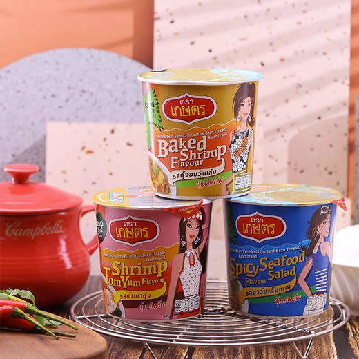 泰国柯赛特粉丝焗虾味35gx3盒 商品图1