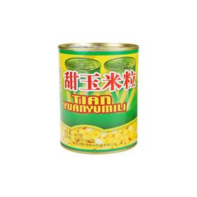 田园精品甜玉米粒罐头400g