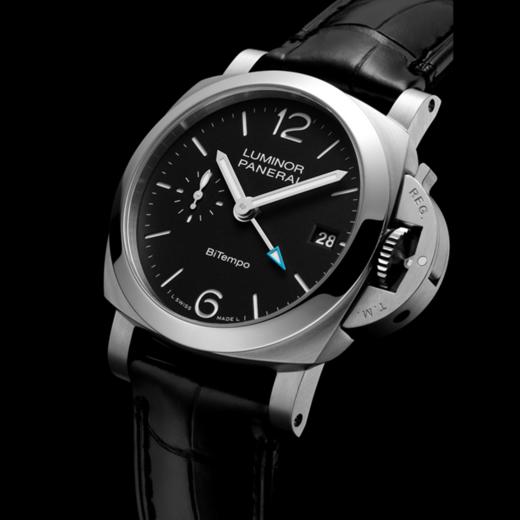 沛纳海 Panerai Luminor庐米诺Quaranta BiTempo腕表 PAM01365 商品图2