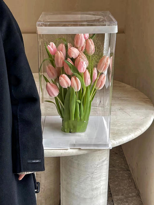10支19支郁金香透明礼盒二选一 商品图3