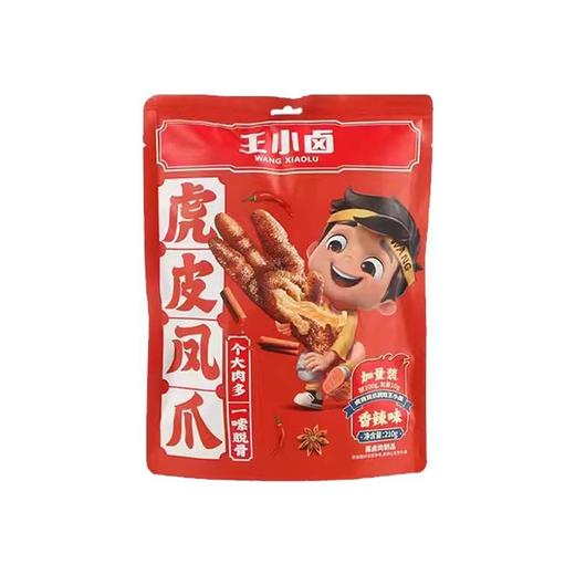 王小卤虎皮凤爪香辣味105g 商品图0