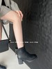 新品女士加绒粗跟防水台矮靴962B35526（W） 商品缩略图2