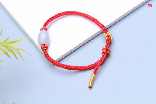 紫翡【路路通】红绳手链 商品图2