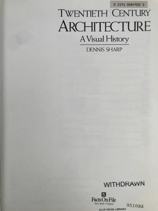 二十世纪建筑：视觉史 1200余幅插图 精装大16开 商品图3