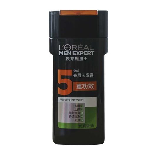 欧莱雅男士去屑洗发露炭爽去油200ml 商品图0