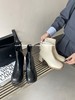 新品女士单层粗跟方头时尚矮靴962B35525（W） 商品缩略图0